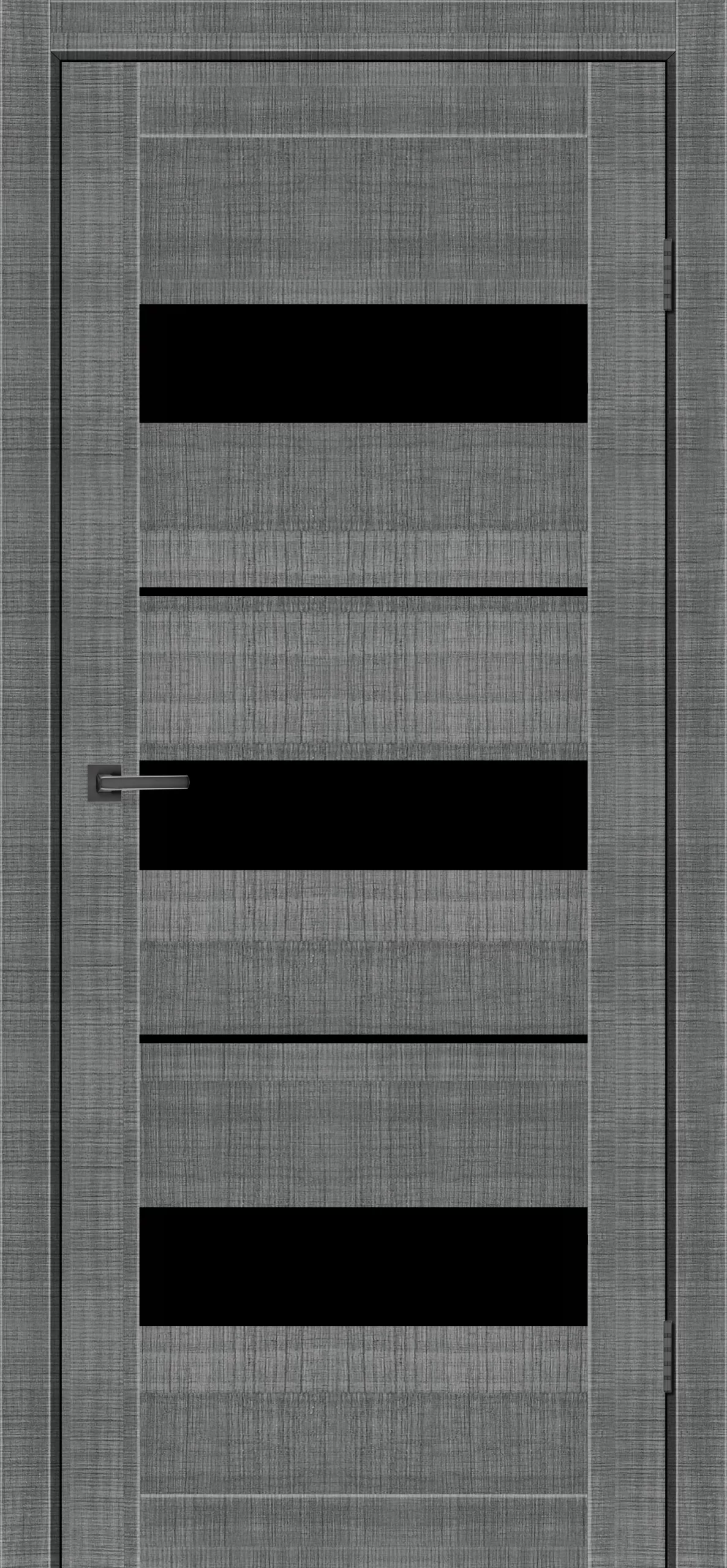 Двері міжкімнатні VEGAS 6 VEGAS Сільвер black scaled