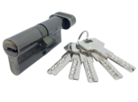 Циліндр KEDR M60 ZCBM (30T 30) Black mat ключ повор