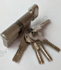 Циліндр KEDR M70 ZСN (40Т 30) NI ключ поворотник