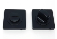 Поворотник KEDR BK 0805 Black mat квадратний